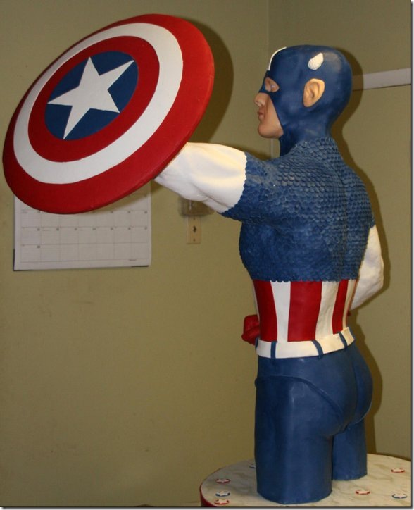 Captain America Cake