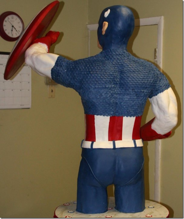 Captain America Cake