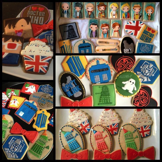 Doctor Who Cookies