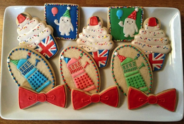 Doctor Who Cookies 