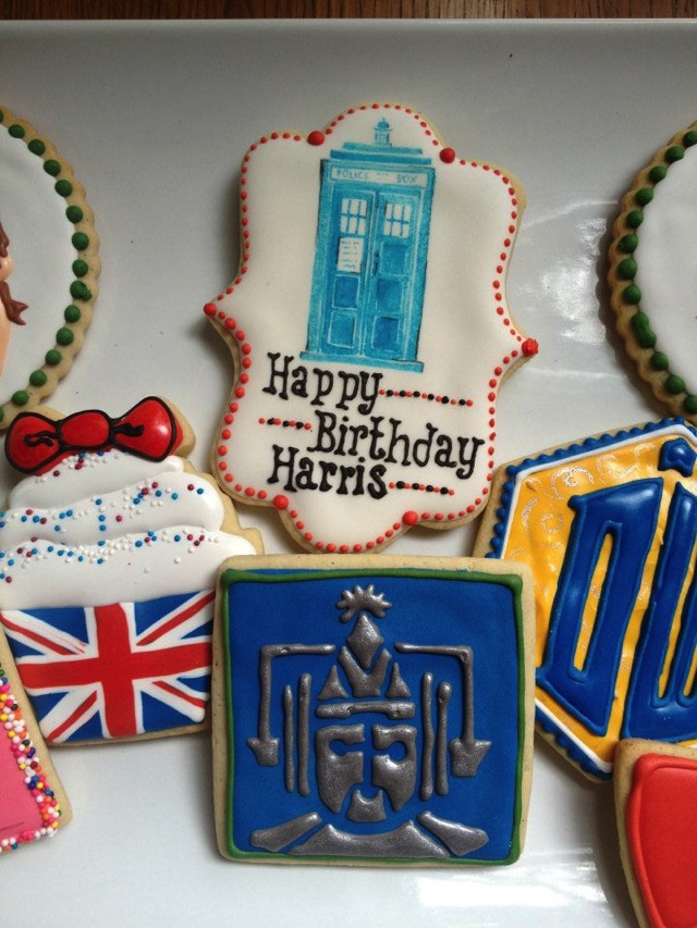 Doctor Who Cookies