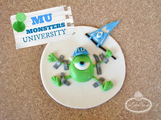 Monsters University Cupcake Topper