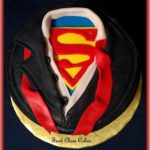 Great Superman Shirt Cake