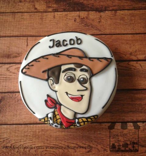 Sheriff Woody Cookie