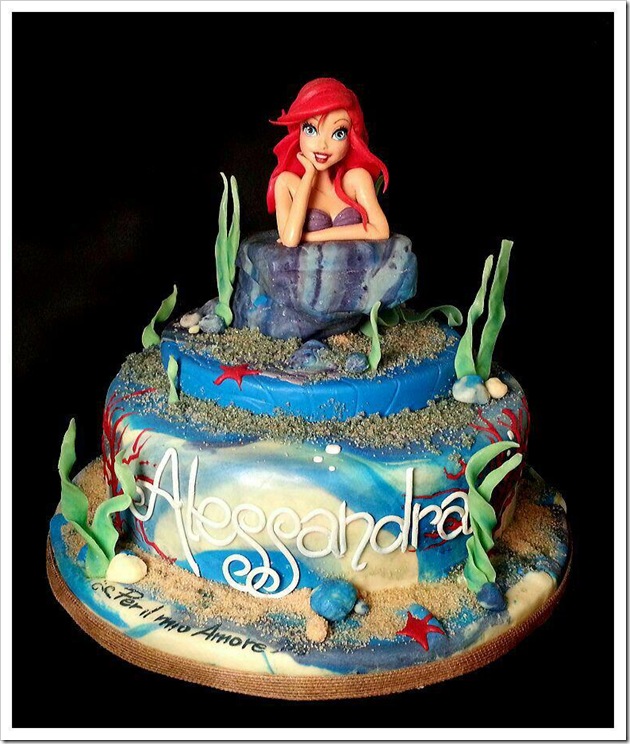 Little Mermaid Cake