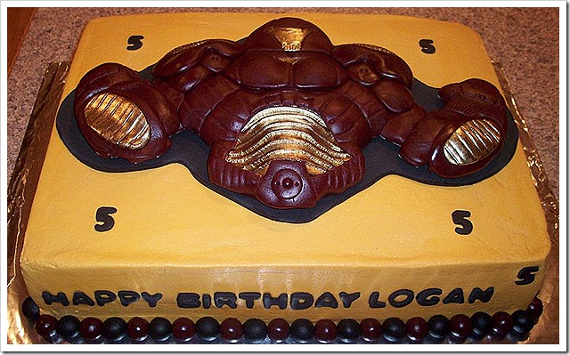 Iron Man Hulkbuster Cake