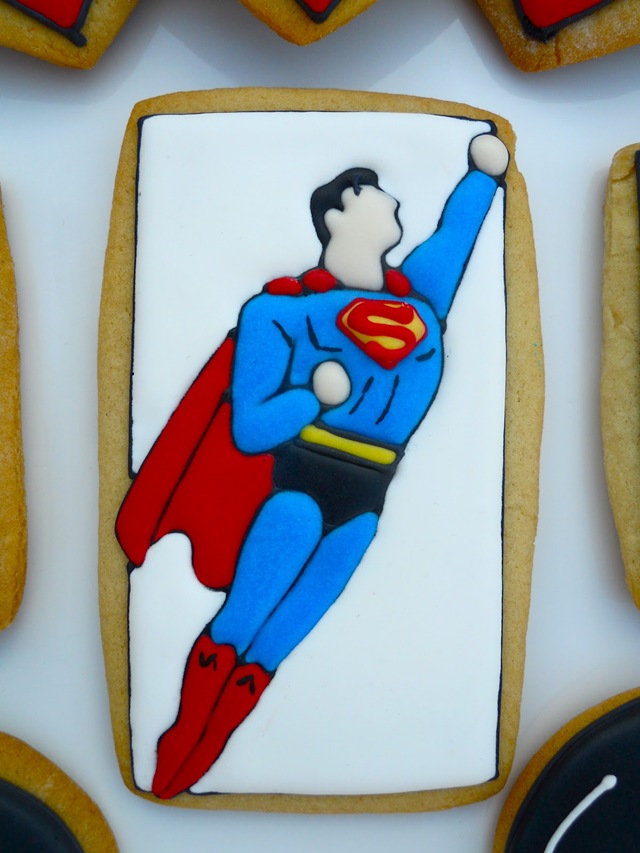 Superman Cookies