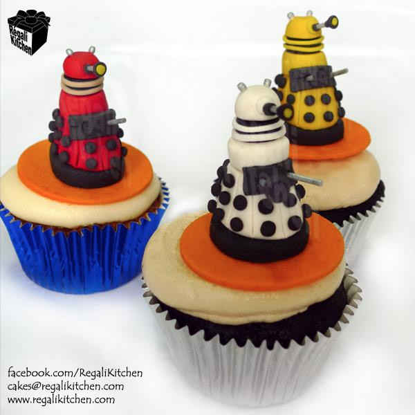 Dalek Cupcakes