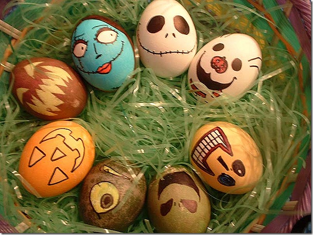 Nightmare Before Christmas Easter Eggs 