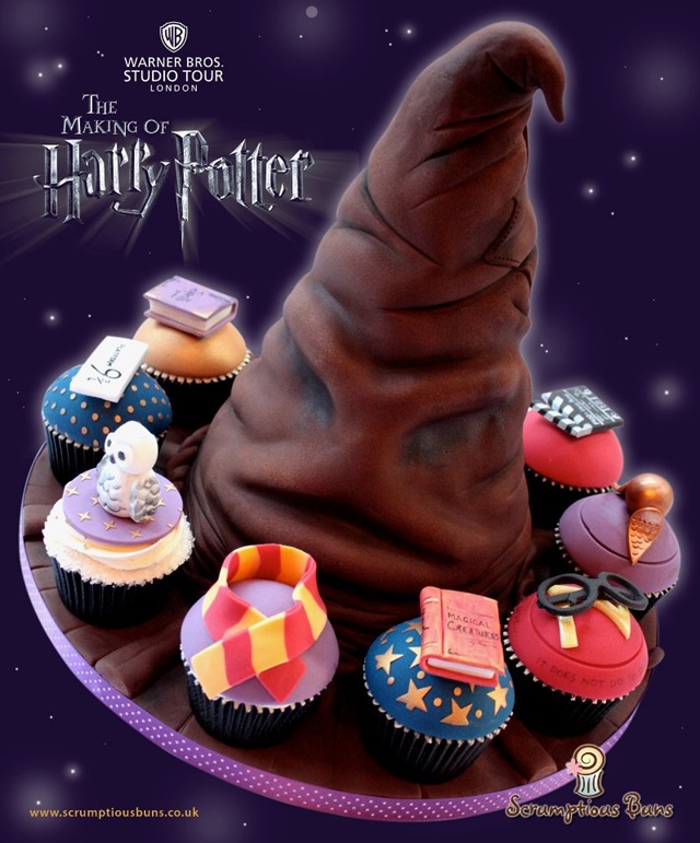 Harry Potter Cake and Cupcakes