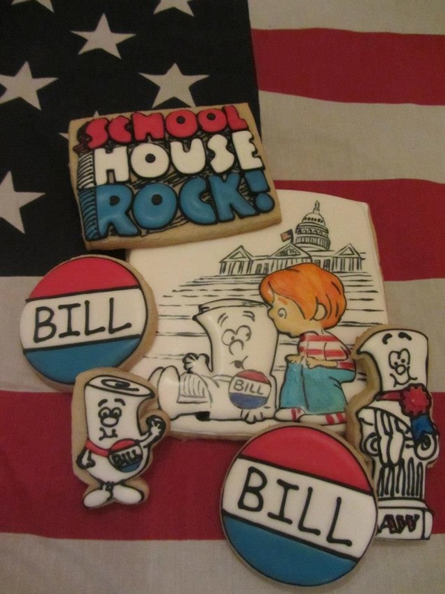 Schoolhouse Rock Cookies