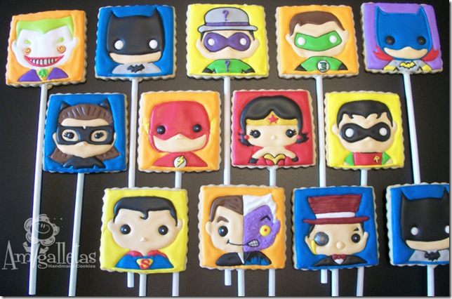 Superhero Cookies