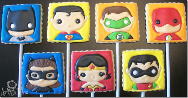 Superhero Cookies