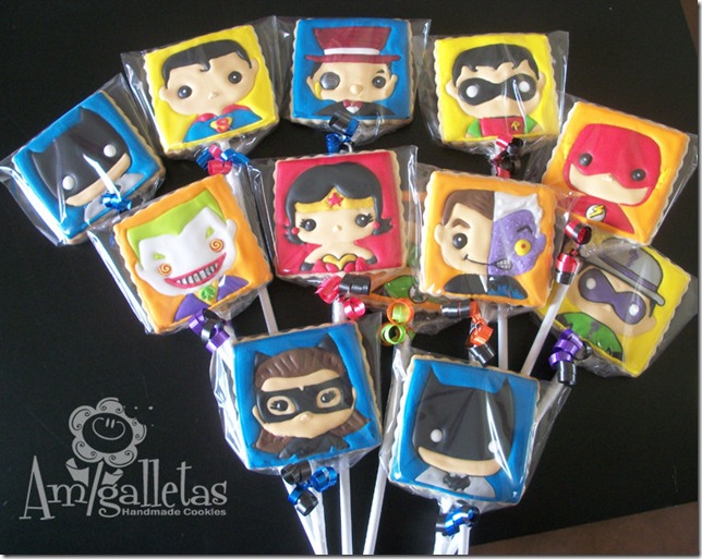 Superhero Cookies