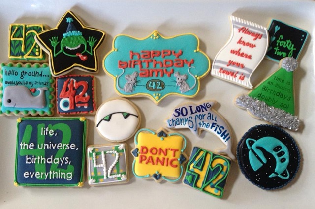 Hitchhiker's Guide to the Galaxy Cookies