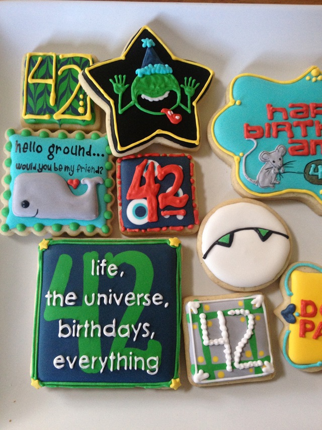 Hitchhiker's Guide to the Galaxy Cookies