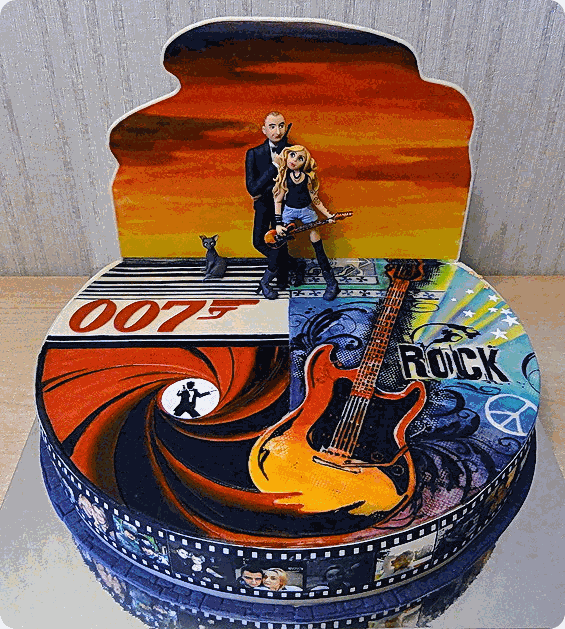 James Bond Cake