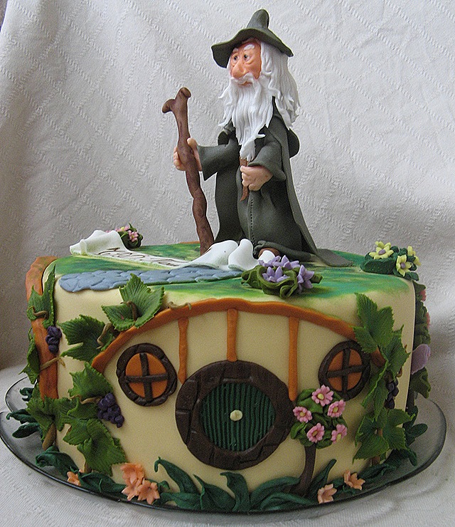 Gandalf Cake