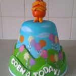 Lovely Lorax Birthday Cake