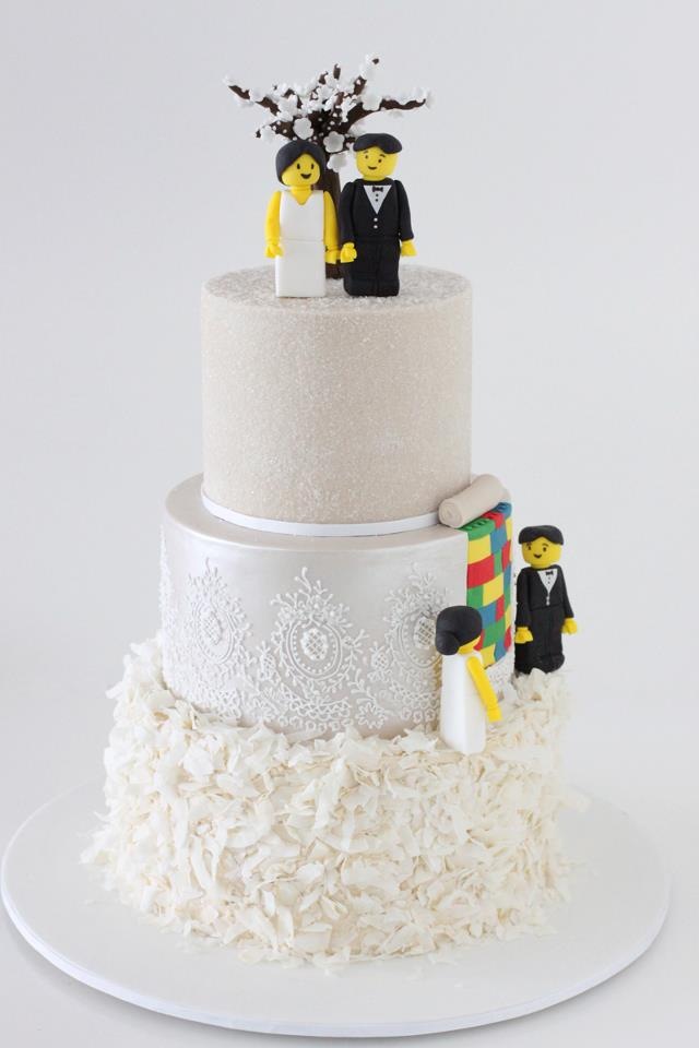 LEGO Wedding Cake 