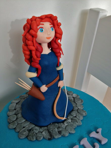 Princess Merida Cake