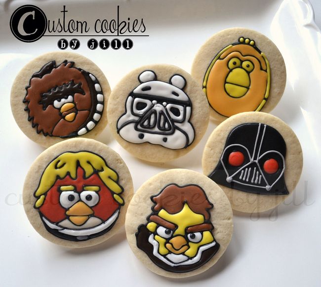 Angry Birds Star Wars Cookies