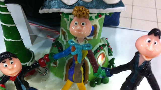 Doctor Who Christmas Cake