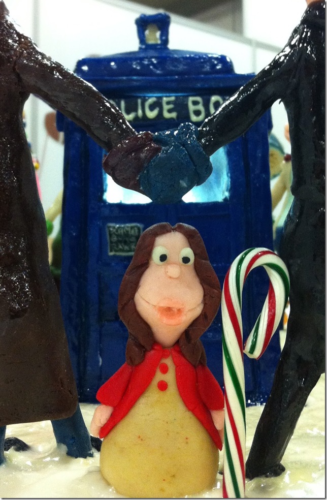Doctor Who Christmas Cake