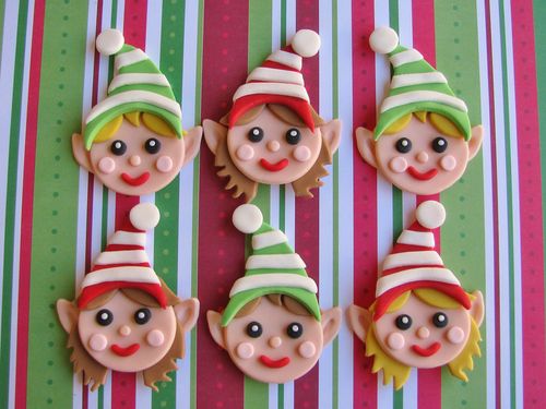 Christmas Cupcake Toppers