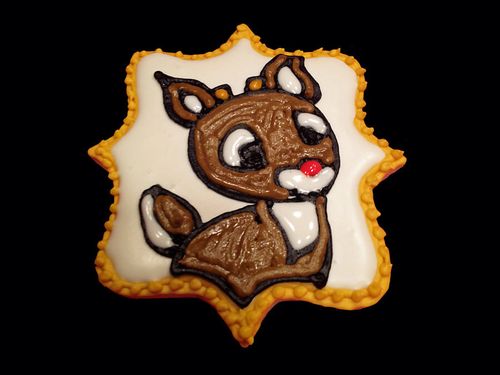 Rudolph the Red-Nosed Reindeer Cookies
