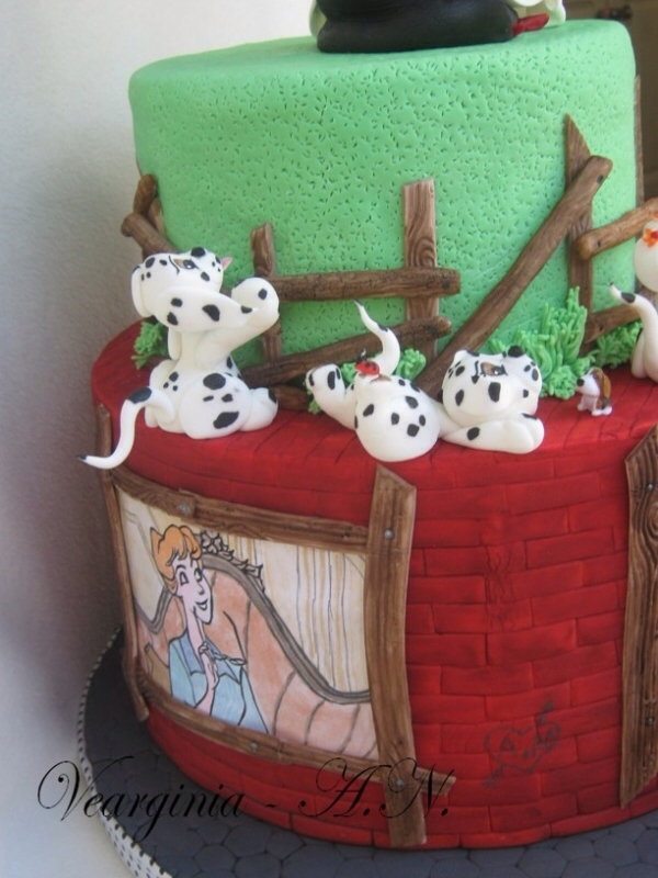 One Hundred and One Dalmatians Cake