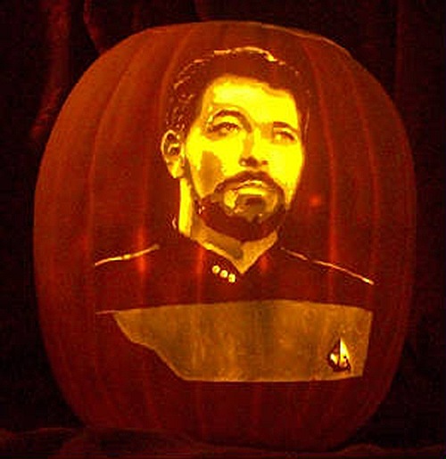 Will Riker Pumpkin Carving