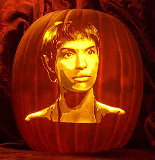 T’Pol Pumpkin Carving