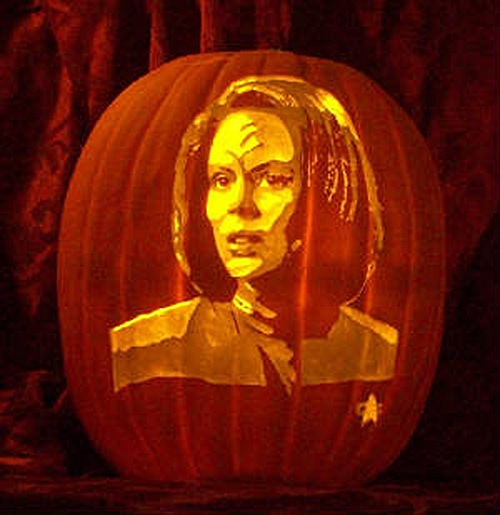 B’Elanna Torres Pumpkin Carving