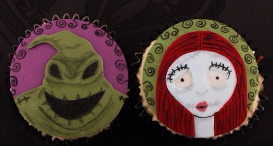 Nightmare Before Christmas Cupcakes