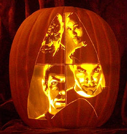 Star Trek Pumpkin Carving