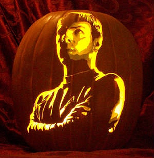 Spock Pumpkin Carving