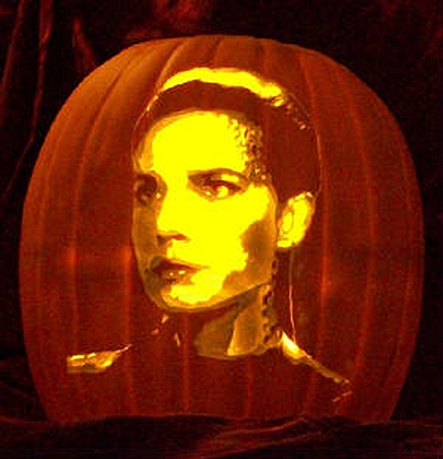 Jadzia Dax Pumpkin Carving