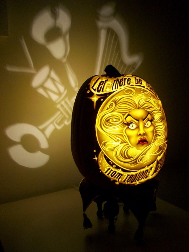 Haunted Mansion Pumpkin Carving