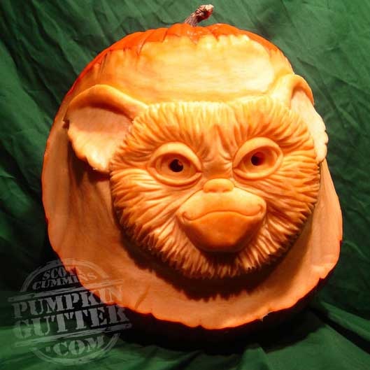 Gizmo Pumpkin Carving