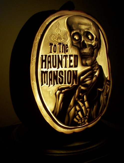 Haunted Mansion Pumpkin Carving