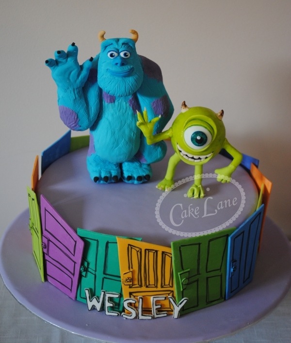 Monsters, Inc. Birthday Cake