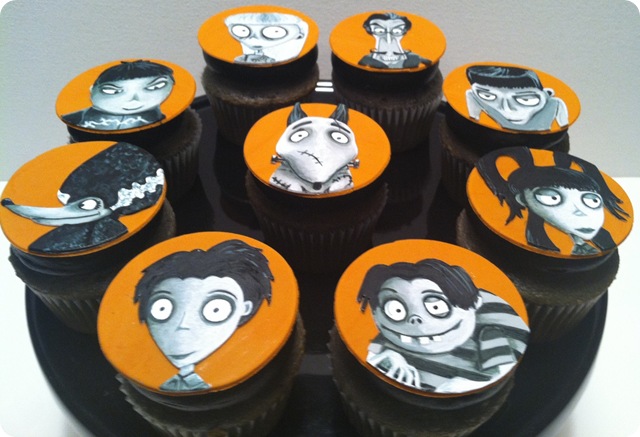 Frankenweenie Cupcakes