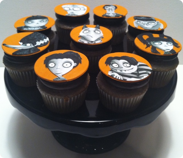 Frankenweenie Cupcakes