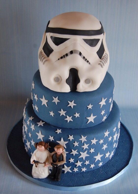 Stormtrooper Wedding Cake