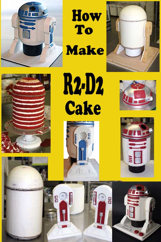 How To Make R2-D2 Cake