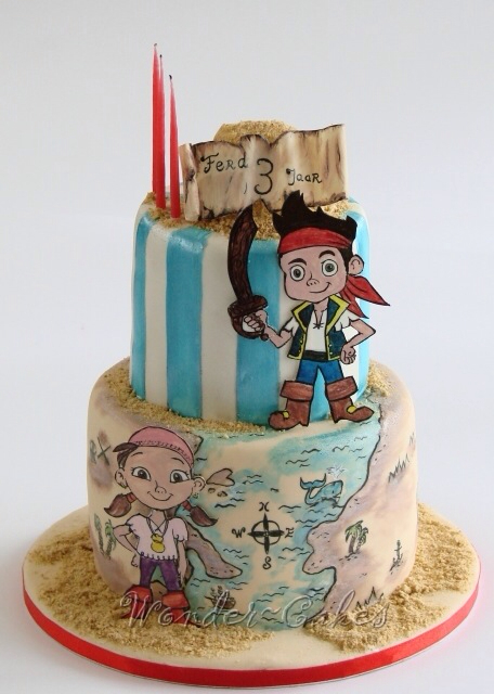 Jake and the Never Land Pirates Cake
