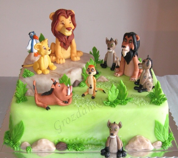 Lion King Cake