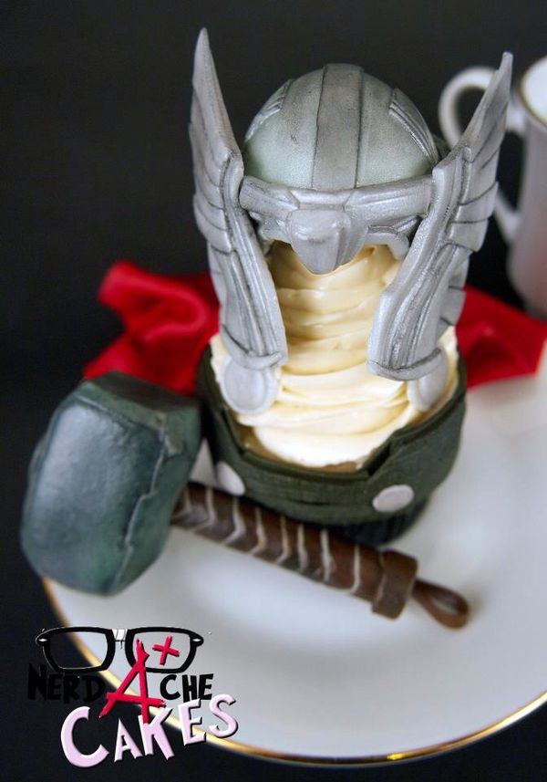 Thor Cupcake