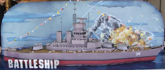 Battleship Cake